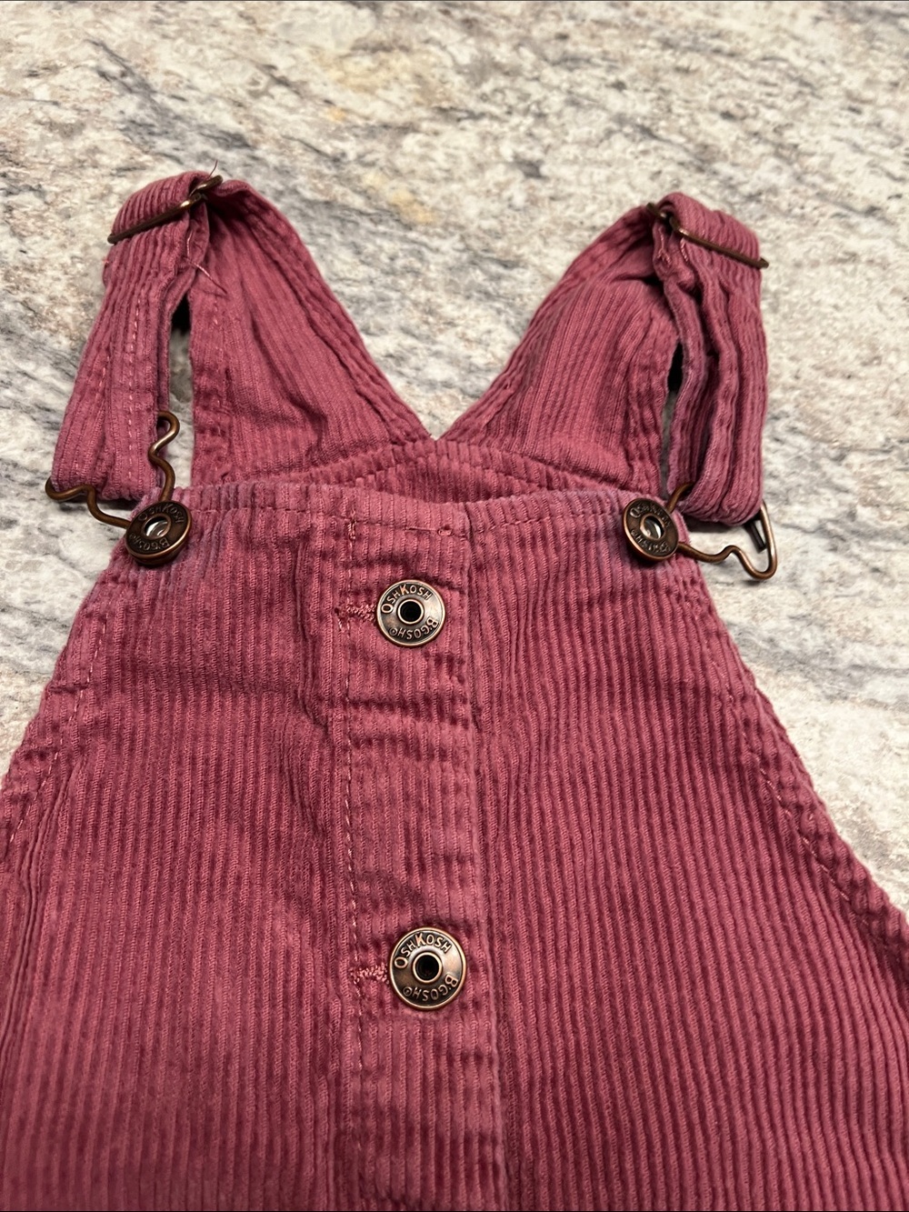 Oshkosh B’gosh Dress Overall Bundle - Set of 2 Preloved EUC - Picture 3 of 7